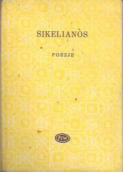 Angelos Sikelianos - Poezje