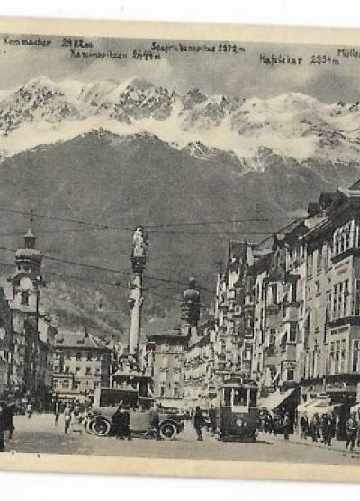 Innsbruck. Maria Theresienstrasse mit Nordkeite (Tirol)