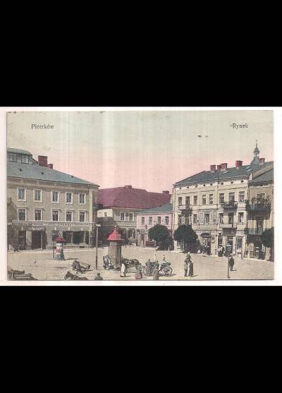 Piotrków - rynek  [1908]