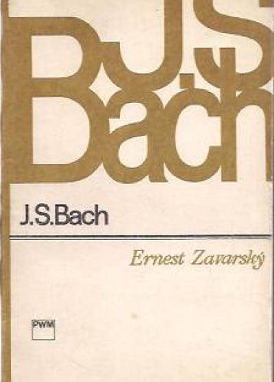 Ernest Zavarsky - J.S. Bach