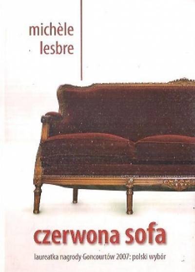 Michele Lesbre - Czerwona sofa