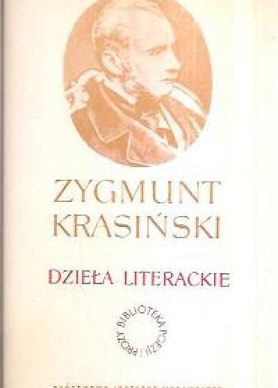Zygmunt Krasiński - Dzieła literackie tom III (Z podróży - z utworów francuskich - O literaturze pięknej)