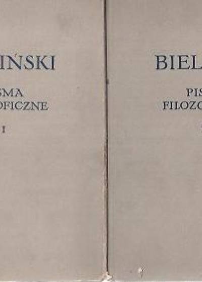Wissarion Bieliński - Pisma filozoficzne (2-tomowe)