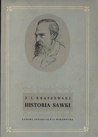 Józef Ignacy Kraszewski - Historia Sawki