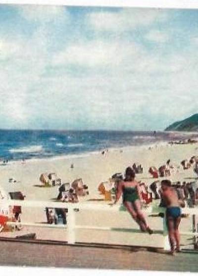 fot. Czapliński, Stelmach - Międzyzdroje - plaża (1962)