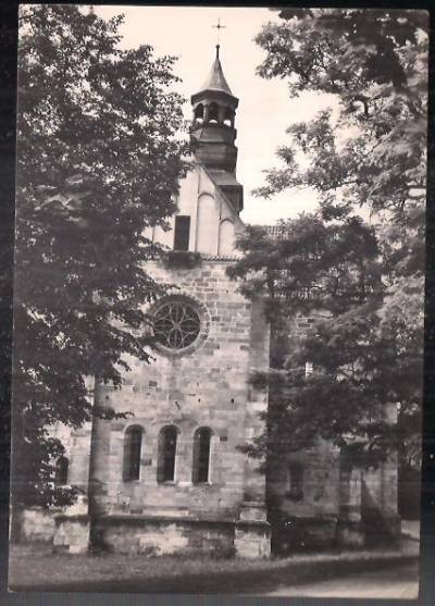 fot. M. Petruszka - Sulejówek-Podklasztorne. Kościół pocysterski z 1. poł XIII w. (1973)
