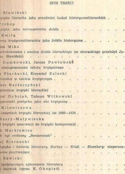 zbior., red. J. Sławiński - Badania nad krytyką literacką