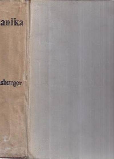 Strasburger, Noll, Schenck, Schimper - Botanika. Podręcznik dla szkół wyższych