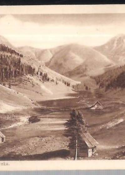 Tatry. Dolina Jaworzynka (1931)