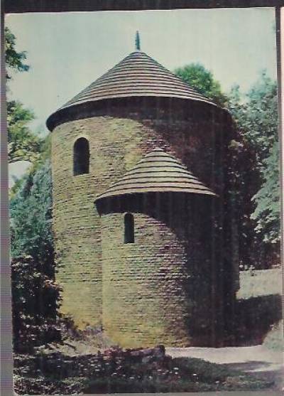 fot. k. jabłoński - Cieszyn. Romańska kaplica św Mikołaja z XI w.   [1966]