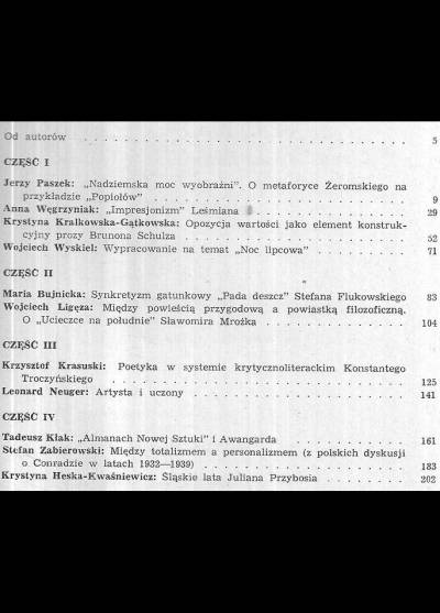 red. Bujnicki, Opacki - Prace historycznoliterackie nr 5