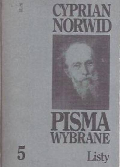 Cyprian Norwid - Listy