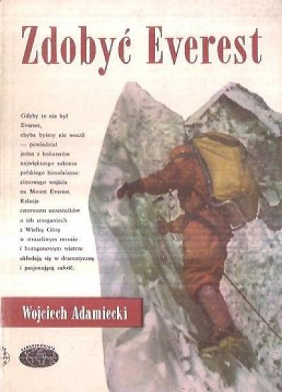 Wojciech Adamiecki - Zdobyć Everest