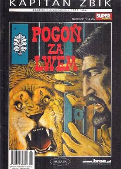 Polch, Krupka - Kapitan Żbik: Pogoń za lwem (reprint)