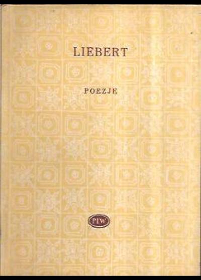 Jerzy Liebert - Poezje