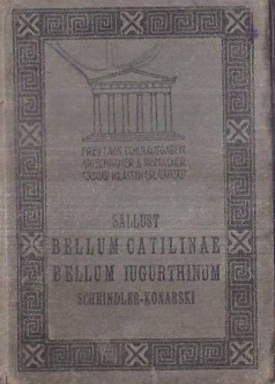C. Sallustius Crispus - Bellum Catilinae / Bellum Iugurthinum
