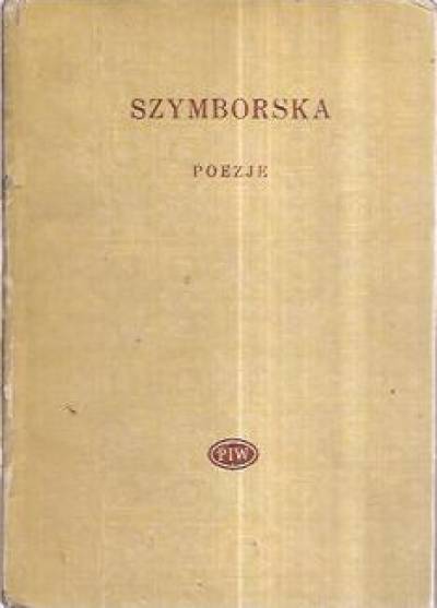 Wisława Szymborska - Poezje