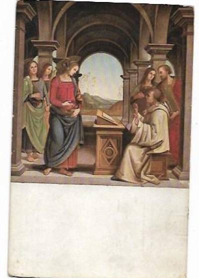 Pietro Vannucci, gen. Perugino - Vision des hl. Bernhard, Munchen, Pinakothek