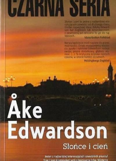 Ake Edwardson  - Słońce i cień