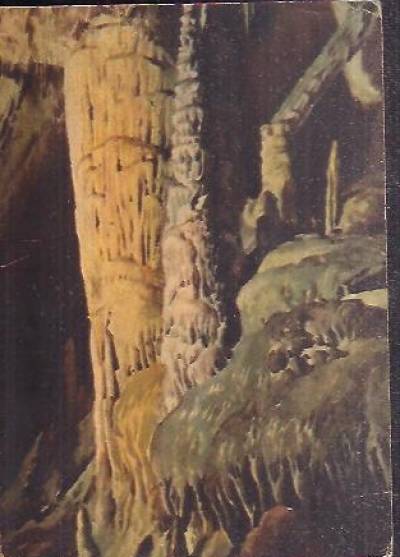 Demanovske jaskynie - zlomeny stlp v Kralovej Galerii (1952)