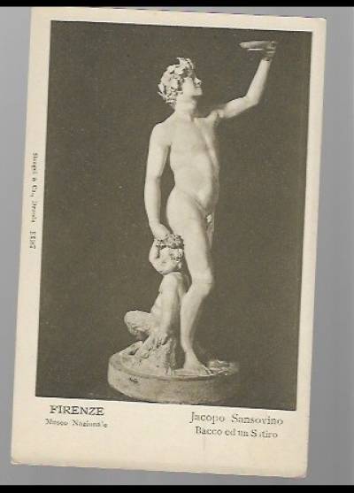 Jacopo Sansovino - Bacco ed un Satiro (Firenze, Museo Nazionale)