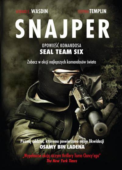 Howard E. Watson, Stephen Templin - Snajper. Opowieść komandosa Seal Team Six