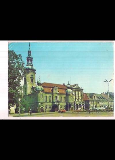 fot. k. kaczyński - Pszczyna - fragment rynku  [1972]