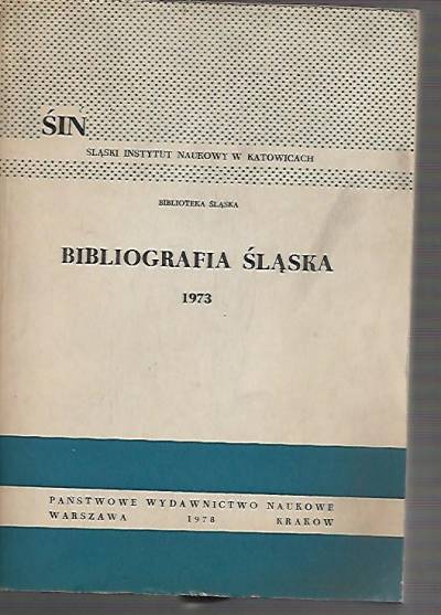 Bibliografia śląska 1974