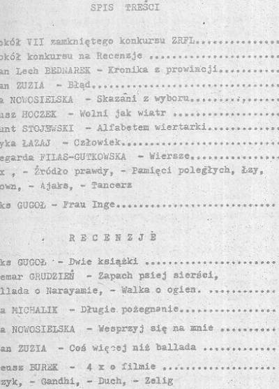 antologia - Zeszyty sląskie. Pismo warsztatowe - nr 8, grudzień 1984
