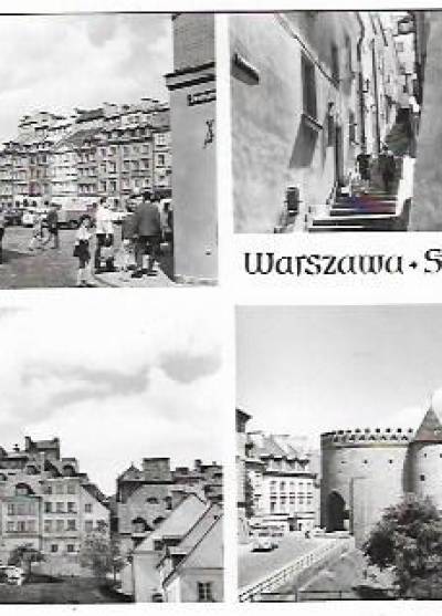 Warszawa - Stare Miasto (mozaika, ok. 1968)