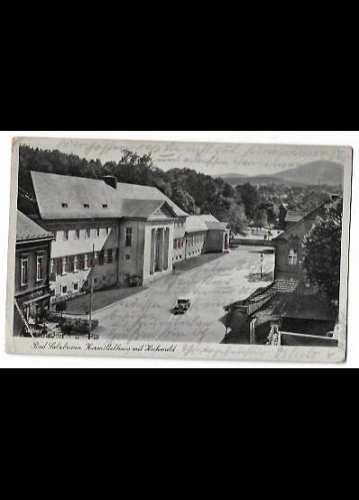 BAd Salzbrunn. Kurmittelhaus mit Hochwald (1941)