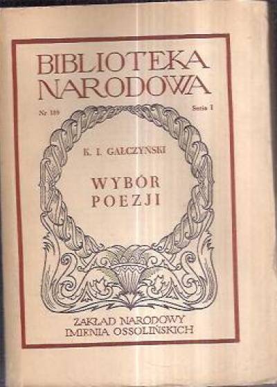 Konstanty Ildefons Gałczyński - Wybór poezji (BN)