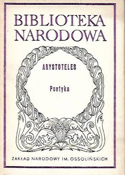 Arystoteles - Poetyka  (BN)