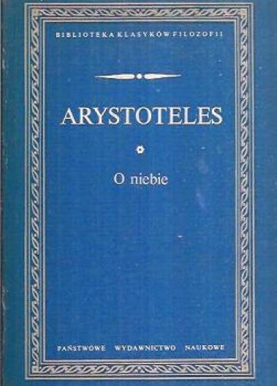 Arystoteles - O niebie