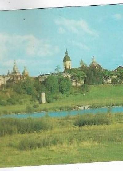 fot. S. Sadowski - Nowy Sącz. Widok znad Dunajca (1978)