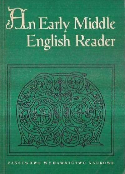 opr. J. Fisiak - An Early Middle English Reader (12th-13th Centuries)