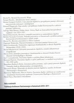Szkice archiwalno-historyczne nr 8 (specjalny): Powstania śląskie w pamięci historycznej. Uczestnicy - pomniki - rocznice Szkice archiwalno-historyczne nr 8 (specjalny): Powstania śląskie w pamięci historycznej. Uczestnicy - pomniki - rocznice - okładka.