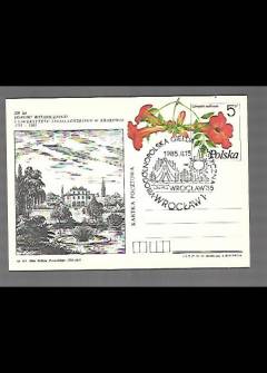 A. Balcerzak - 200 lat ogrodu botanicznego Uniwersytetu Jagiellońskiego w Krakowie 1783-1983 (kartka pocztowa) A. Balcerzak - 200 lat ogrodu botanicznego Uniwersytetu Jagiellońskiego w Krakowie 1783-1983 (kartka pocztowa) - okładka.