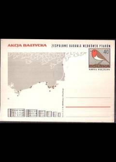 proj. J. Desselberger - Akcja Bałtycka - zespołowe badania wędrówek ptaków (kartka pocztowa, 1970) proj. J. Desselberger - Akcja Bałtycka - zespołowe badania wędrówek ptaków (kartka pocztowa, 1970) - okładka.