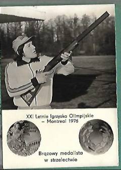 Wiesław Gawlikowski - brązowy medalista w strzelaniu do rzutków. XXI letnie igrzyska olimpijskie Montreal 1976 Wiesław Gawlikowski - brązowy medalista w strzelaniu do rzutków. XXI letnie igrzyska olimpijskie Montreal 1976 - okładka.