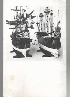 fot. K. Komorowski - Modele statków biorących udział w bitwie pod Oliwą - Wodnik i Strzelec (1954) fot. K. Komorowski - Modele statków biorących udział w bitwie pod Oliwą - Wodnik i Strzelec (1954) - okładka.