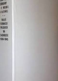 Polski czyn zbrojny w II wojnie światowej - Walki formacji polskich na Zachodzie 1939-1945 - zbior. Polski czyn zbrojny w II wojnie światowej - Walki formacji polskich na Zachodzie 1939-1945 - zbior. - okładka.