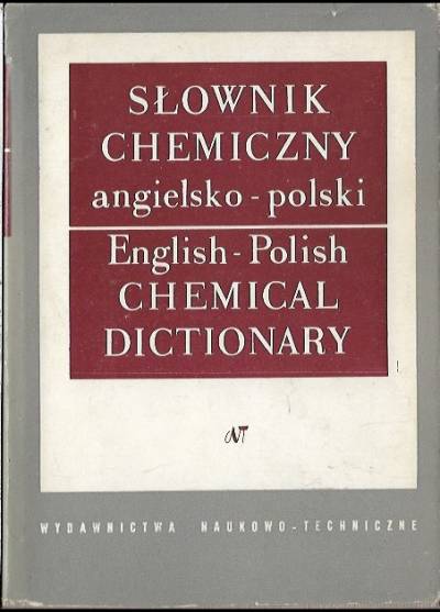 red. D. Kryt - Słownik chemiczny angielsko-polski