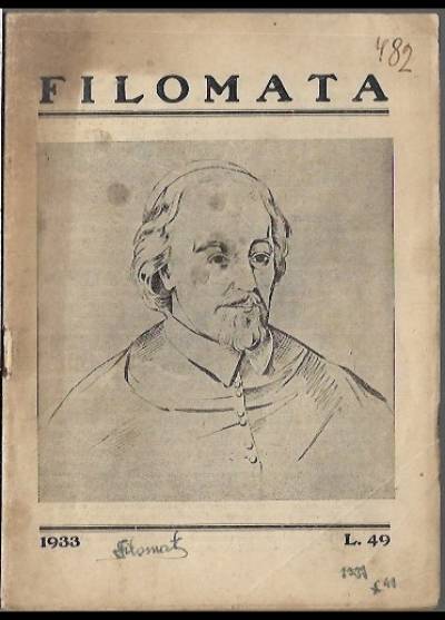 Filomata . Nr 49 (1933)