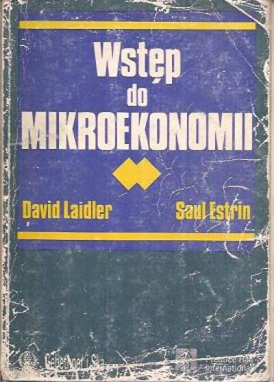 Laidler, Estrin - Wstęp do mikroekonomii