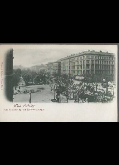 Wien - Parkring (przed 1914)