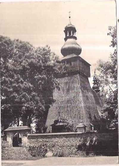 fot. K. Kaczyński - Rabka - muzeum W. Orkana w wieży zabytkowego kościółka (1968)
