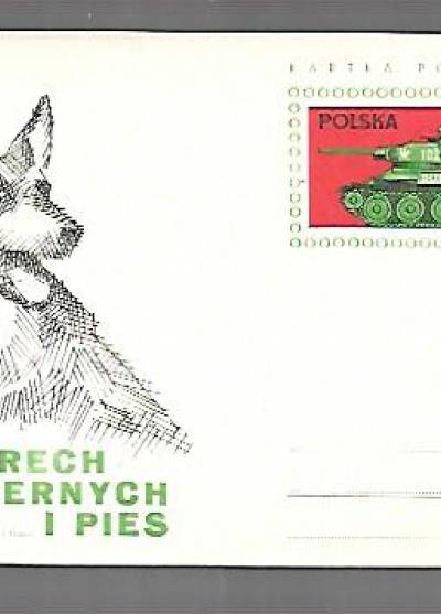 S. Małecki - Czterech pancernych i pies (kartka pocztowa)