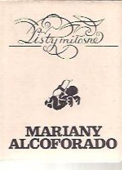 Listy miłosne Mariany Alcoforado
