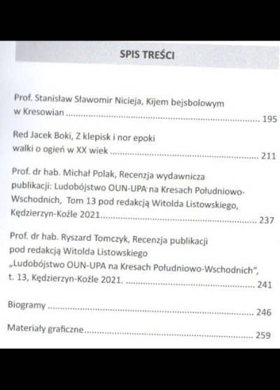 red. W. Listowski - Ludobójstwo OUN-UPA na Kresach Południowo-Wschodnich. Tom 14